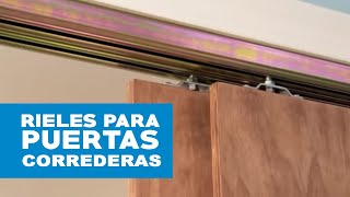 Cómo elegir rieles para puertas correderas [upl. by Naerb]