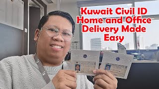 Kuwait Civil ID Home and Office Delivery Made Easy  PACI Kuwait [upl. by Jennette]