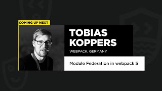 Module Federation in Webpack 5  Tobias Koppers [upl. by Essie]