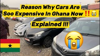 Reasons Why Cars Are Soo Expensive In Ghana Now😭🤦🏽‍♂️🚗🚗 2️⃣0️⃣2️⃣4️⃣ automobile ghana usa [upl. by Herson]