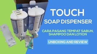 Tempat Sabun Shampoo  Touch Soap Dispenser [upl. by Potash]