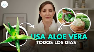 3 FORMAS DE USAR SABILA ALOE VERA😱 PARA CRECIMIENTO EXTREMO Y MASIVO DEL CABELLO😍GEL DE SABILA [upl. by Lajes877]