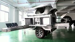 OEM Custom Most New Type Mini Camper Trailers [upl. by Sergent]