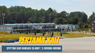 Spotting Di Bandara Silangit Siborong Borong [upl. by Nowed]