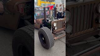 Rat Rod Jeep at Cruisin The Coast 2023 [upl. by Marsiella]