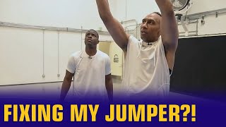 Stephen A trains with Lethal Shooter [upl. by Kacerek413]