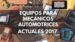 EQUIPOS Y HERRAMIENTAS QUE NECESITA UN MECÁNICO AUTOMOTRIZ 2017 [upl. by Hnad]