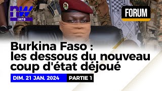 Burkina  les dessous du nouveau coup détat déjoué P1 [upl. by Bluefarb]