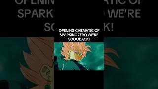 Sparking Zero Opening Intro akiratoriyama dragonball sparking zero budokaitenkaichi4 anime [upl. by Vassili]