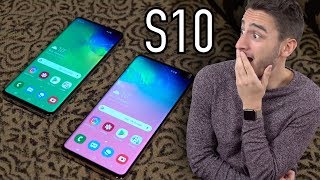 Jai pris en main le Samsung Galaxy S10 [upl. by Antsirhc]