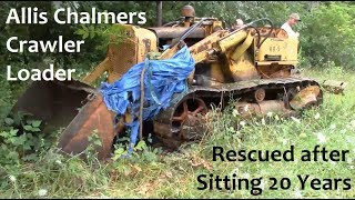 Allis Chalmers Crawler Loader Rescue Mission [upl. by Anirbus]