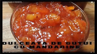 Dulceata de gutui cu mandarine [upl. by Iuqcaj]