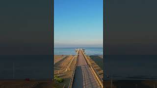 Pontile di Marina di Pietrasanta shorts drone [upl. by Brina274]