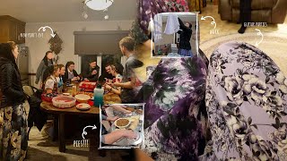 ringing in the new year Hutterite stylevlog 185 [upl. by Remot]