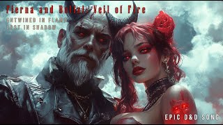 Fierna and Belial Veil of Fire  A Dark Fantasy Song Inspired by DampD [upl. by Gulgee]