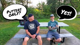 He Said What New Player Wanted Putters ONLY discgolf [upl. by Nirrok]