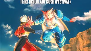 I Like Daburas new Hellblade Rush Festival  DB Xenoverse 2 [upl. by Eelaroc]