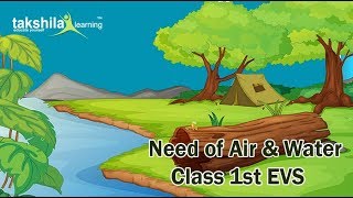 Need of Air and Water  CBSE Class 1st EVS  Class 1 Video Lectures  NCERT Solutions CBSE Syllabus [upl. by Itsym]