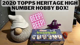 2020 Topps Heritage High Number Hobby Box [upl. by Rosemarie]