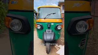 Piaggio Ape Auto Bada with Lockable CNG Tank Cover 95 KG Twin CNG Cylinder [upl. by Hijoung540]