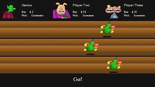 Quibble Race v15 Windows game 2000 [upl. by Ateuqal]