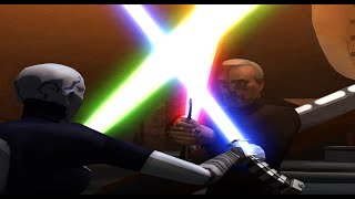 SITH INITIATION Asajj Ventress VS Count Dooku [upl. by Ikaz807]