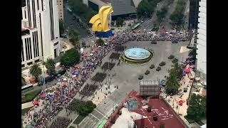 Desfile Militar CDMX 16 de Septiembre 2024 timelapse [upl. by Ainelec]