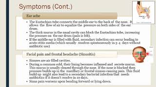 Common Cold Influenza Cough  community pharmacy صيدلة المجتمع [upl. by Aivan]