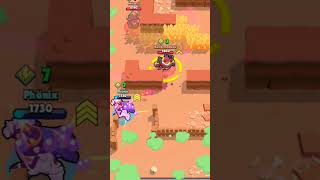 Insane endgame against 5 playersbrawlstars phonk [upl. by Kursh824]