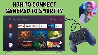 How to Connect Gamepad to AndroidSmart TV  Game Controller 🎮 [upl. by Nameloc]