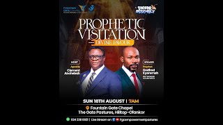 Divine Favour  Proph Godfred Kyeremeh  Prophetic Visitation  Shofar Assembly 18082024 [upl. by Pinzler]