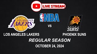 NBA LIVE LAKERS vs SUNS  NBA REGULAR SEASON  October 24 2024  NBA2K24 Simulation Only [upl. by Airotal231]