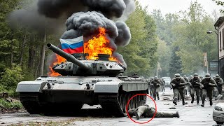 13 MINUTES AGO Ukrainian snipers blow up a convoy of Russian T90 tanks and their crews [upl. by Lotsirk309]