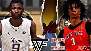 NEW GUARD PLAYS LIKE KOBE  CRAZY 45 POINT GAME VS TOP 2 GUARDS AT EYBL DAY1  NBA 2K24 MyCareer 6 [upl. by Waters137]