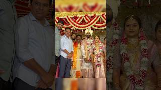 Ktr  Cm Revanth Reddy  Deputy Cm At Talasani Srinivas Yadav Daughters Marrige ktr revanthreddy [upl. by Ecnahoy490]