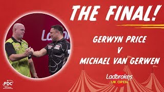 2020 UK Open Final  Gerwyn Price v Michael van Gerwen  Highlights [upl. by Acireit]