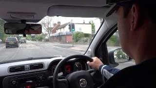 Driving on The Wrong Side of the Road in England [upl. by Ylenats]