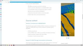 Intro to Online Course Groundwater Modelling using MODFLOW 6 and Model Muse  Oct 2022 [upl. by Eliathas]