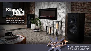 Klipsch Listening Lounge Forte speakers and 75th anniversary [upl. by Claudine]