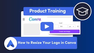 How to Resize Your Logo in Canva [upl. by Fin]