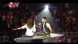 Etamen  Tamer Hosny أطمن  حفلة  تامر حسنى  YouTubeWEBM [upl. by Aytida141]