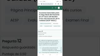 Acciones Esenciales para la Seguridad del Paciente en el marco del Modelo Único de EvaluaciónINSABI [upl. by Katee]