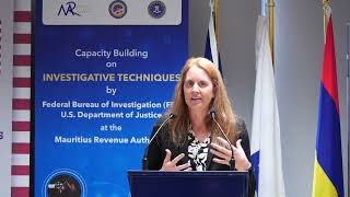 Introductory Remarks by Ms Leah Tanner Supervisory Special Agent FBI [upl. by Socin]