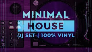 Minimal House amp Dub Techno Vinyl DJ SET  MasterSounds Radius 2 MK2 [upl. by Eerolam]