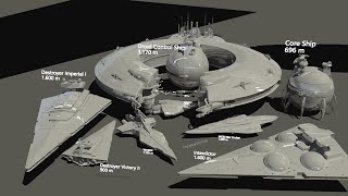 Star Wars STARSHIPS dimensions [upl. by Boar]