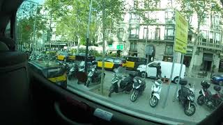 Tour of Barcelona Spain by bus [upl. by Ennayhs]