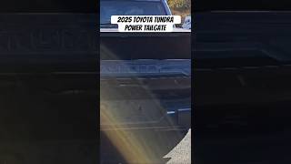 2025 Toyota Tundra Power Tailgate shorts [upl. by Airakaz]