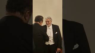 Plácido Domingo salutations à la fin du Puccini Opera Gala Victoria Hall Genève 2024 [upl. by Casaleggio]