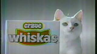 Whiskas Cat Food 1989 Commercial [upl. by Enomahs]