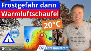 Polarlichtspektakel Frostgefahr  dann großes Wärmefinale [upl. by Kitrak307]